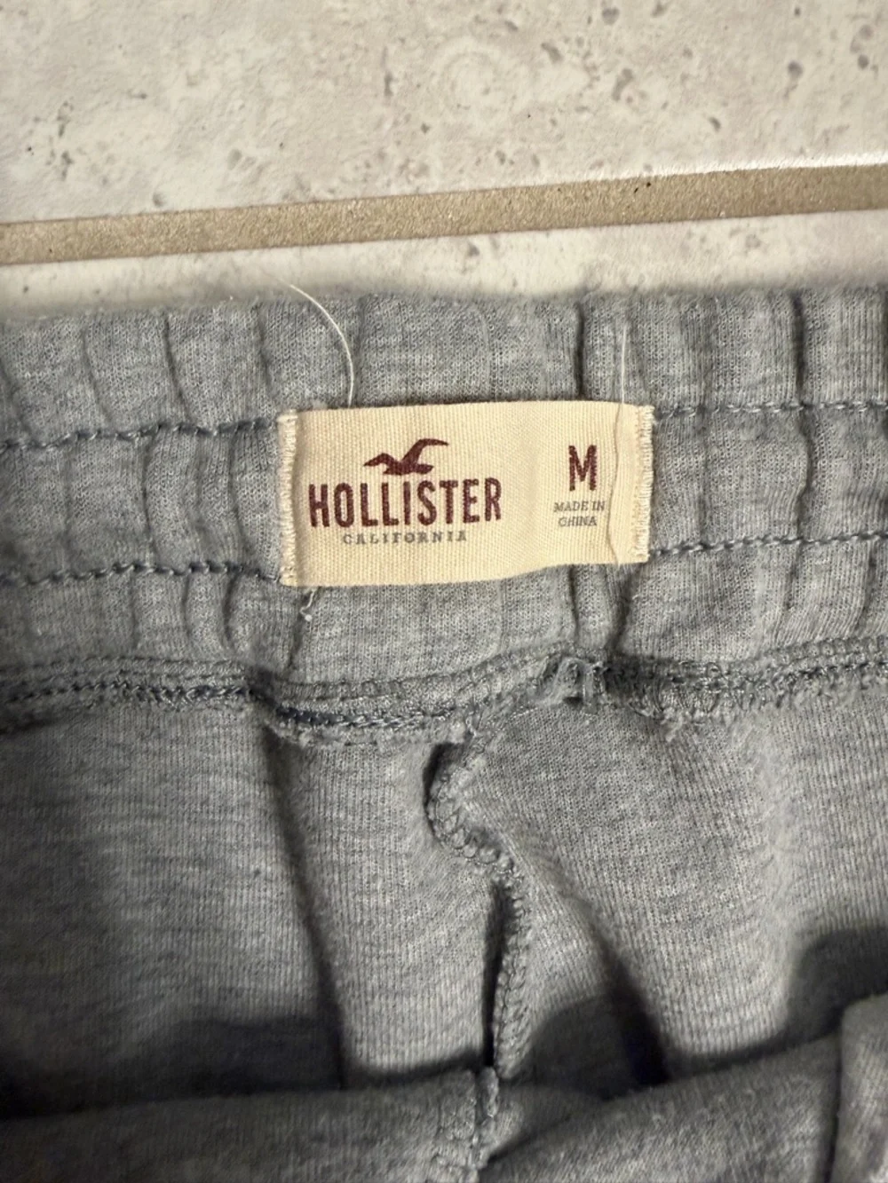 Hollister | Men’s Grey Jogger Sweatpants | Sz M - Picture 5 of 6
